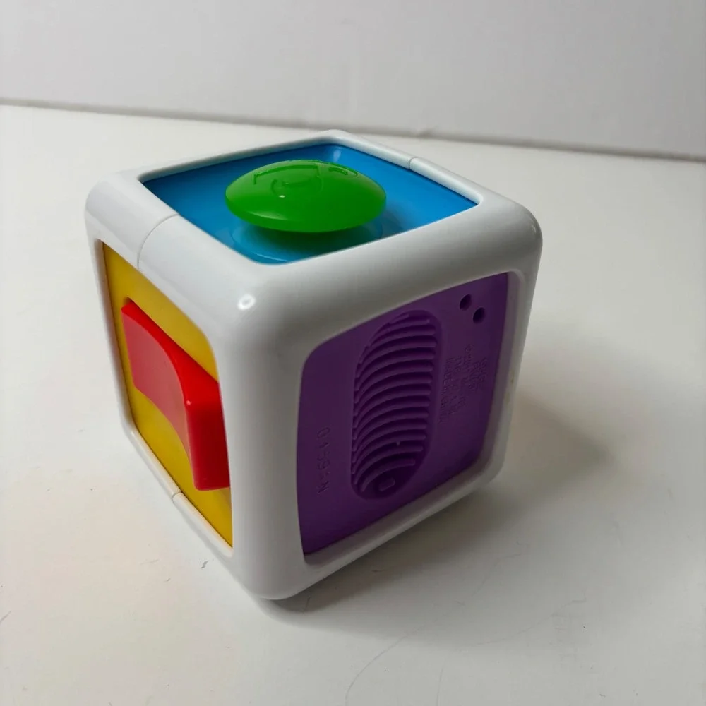 Fisher Price My First‎ Fidget Cube Baby Sensory Activity Toy GBG82 FWP34 Multi